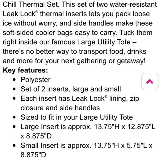 thirty-one | Bags | Thirtyone Double Chill Thermal Set Blue Nip | Poshmark